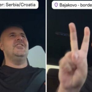 Uhapšen na granici: Pjevao patriotske pjesme i emitovao na Facebooku