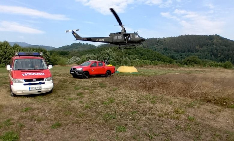 Bjelašnica u plamenu: Požar izmiče kontroli, helikopteri jedini spas