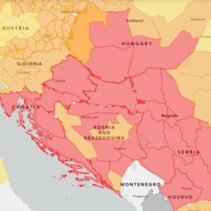 Ekstremne vrućine u BiH: Crveni meteoalarm za regije Banja Luka, Foča, Mostar, Prijedor, Sarajevo i Višegrad