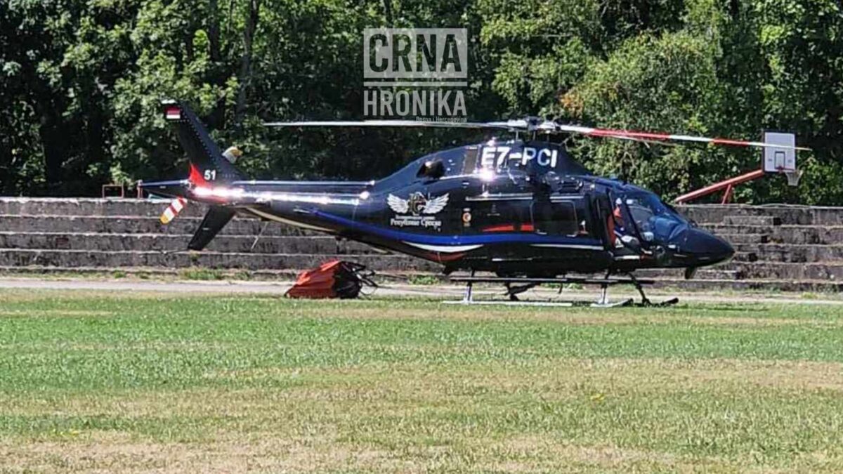 (VIDEO) Požar na Zelengori gase helikopteri iz RS-a: “Još uvijek nema helikoptera OS BiH”