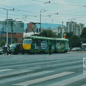 Sudar kombija i tramvaja u Sarajevu