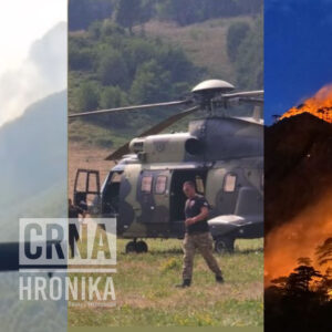 Pogledajte kako helikopteri gase požar u NP Sutjeska: “Sinoć bilo intervencija”