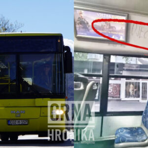 Sramne poruke u mostarskim autobusima