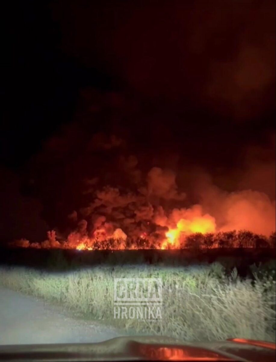 (VIDEO) Veliki požar u Modriči: Vanredna situacija u gradu