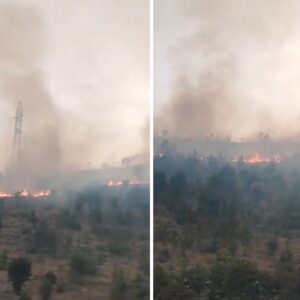 Požar u Jasenici ugrožava kuće