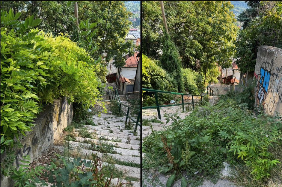 Pogledajte kako izgleda sarajevska ulica u opštini Stari Grad u jeku turističke sezone