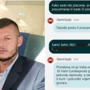 Samiru Šehiću putem OLX-a ukrali sav novac s računa