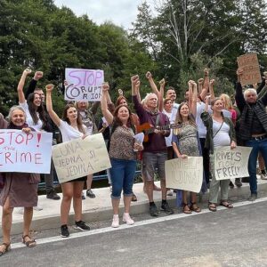 Protesti građana Bihaća protiv izgradnje hidroelektrane na izvoru Une