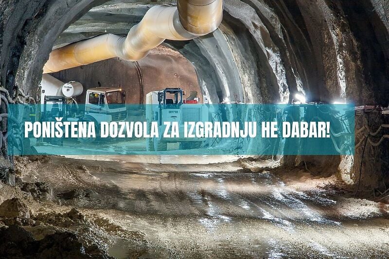 Sud poništio odobrenje za hidroelektranu “Dabar” zbog kršenja ekoloških standarda