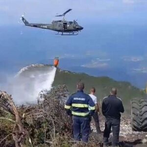 Helikopter OSBiH lokalizovao požar na Bjelašnici