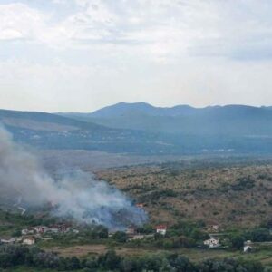 Ljubuški: Požar pod kontrolom