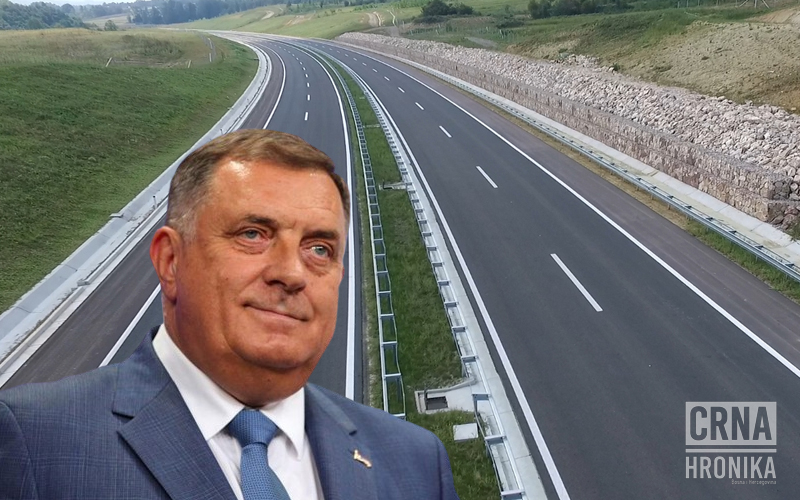 Dodik: Projekat autoceste od Sarajeva prema Beogradu koče nadležni u Sarajevu