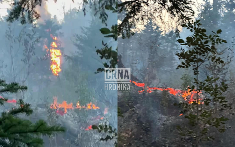 Požar kod Kladnja sve veći, gase ga građani jer je vatrogascima pokvareno vozilo