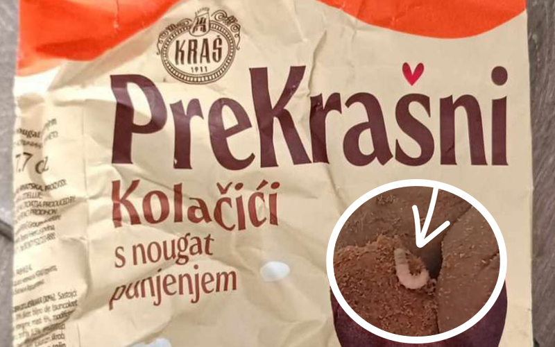 U poznatom Krašovom keksu pronađeni crvi