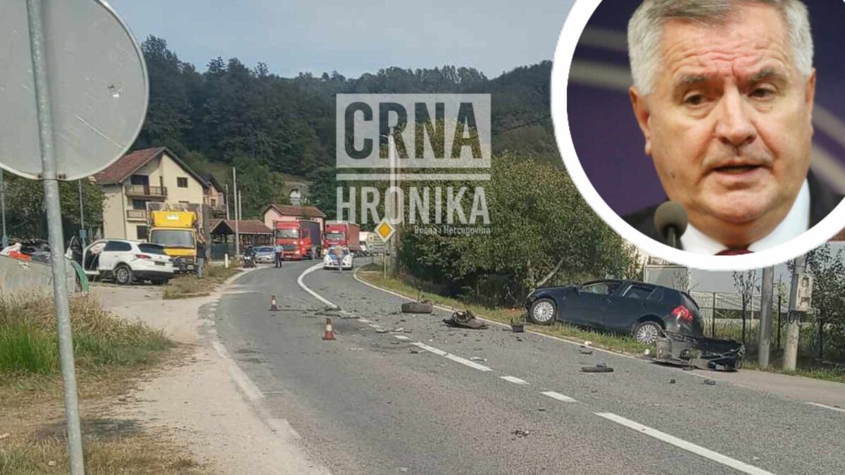 Teška nesreća u BiH: Uništen automobil premijera RS-a Radovana Viškovića