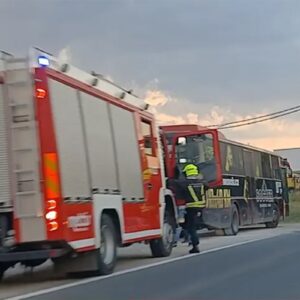 Izgorio autobus u Banja Luci