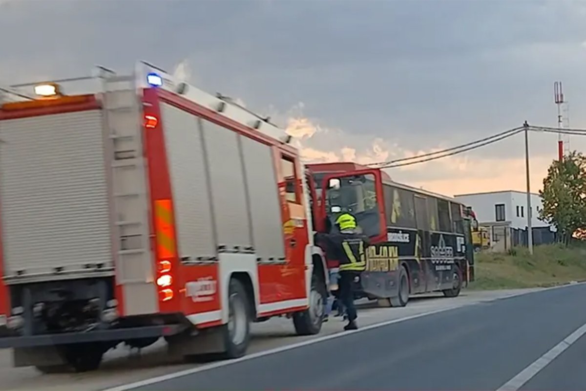 Izgorio autobus u Banja Luci