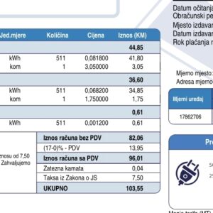 Struja u Federaciji poskupila za 23,3%