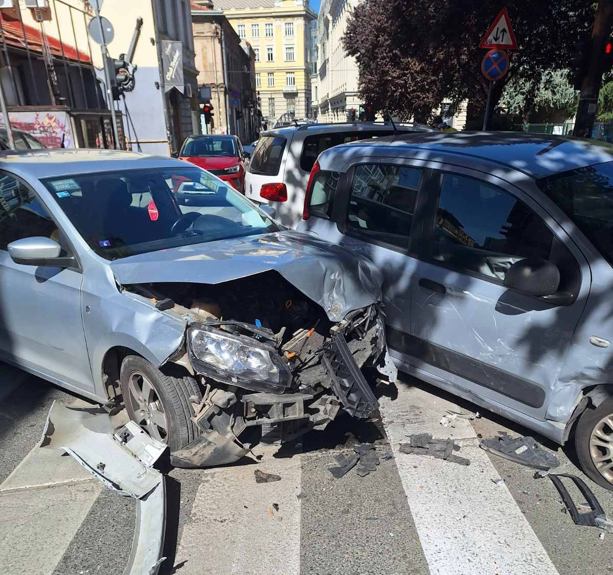 Saobraćajna nesreća na Čobaniji u Sarajevu