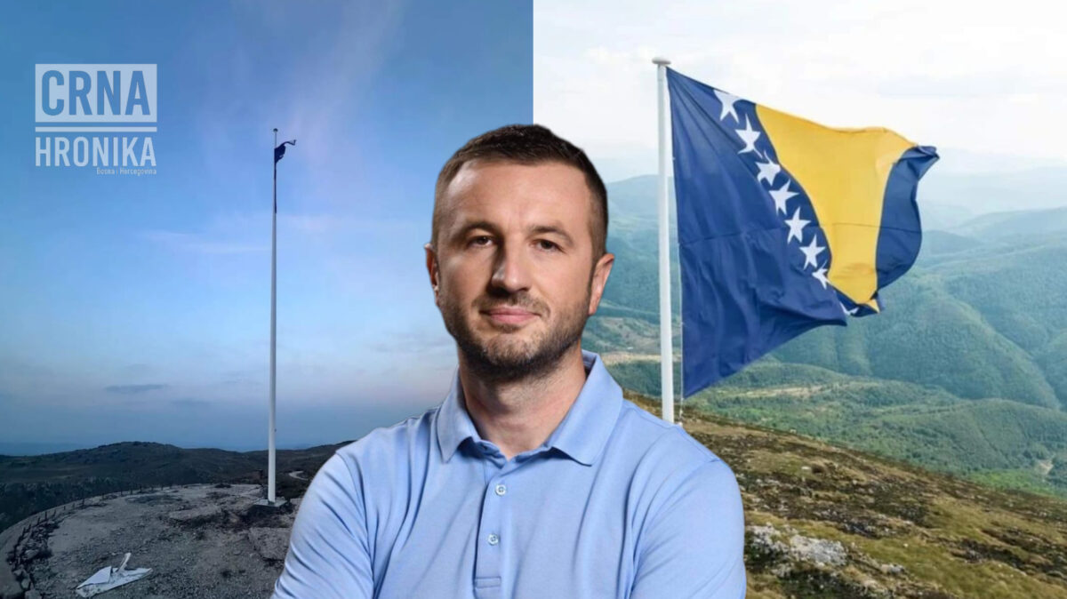 Efendić najavio krivične prijave protiv skidanja zastave BiH sa Jahorine: “To je zemlja Bosne i Hercegovine”