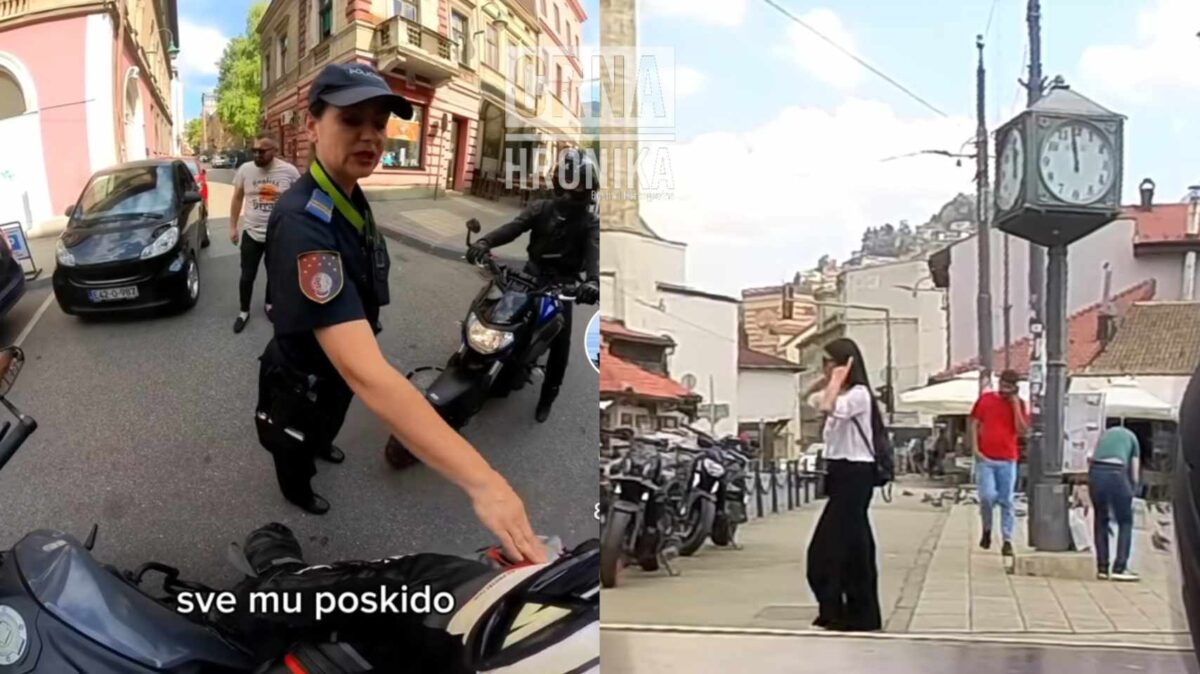 Motociklista iz Zagreba objavio video gdje je “skoro pokraden”: “Sarajevo nije sigurno za motoriste”