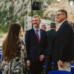 Na otvaranju mosta ”Hercegovina” političari, direktori, zastupnici