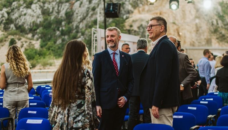 Na otvaranju mosta ”Hercegovina” političari, direktori, zastupnici