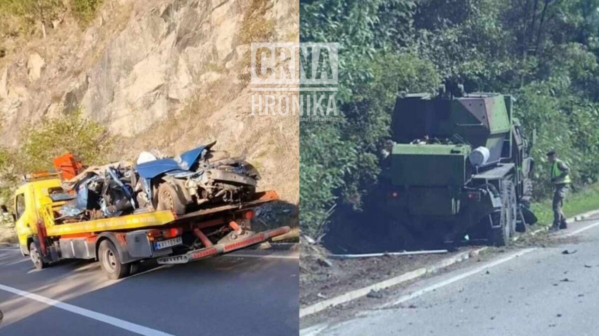 Pogledajte kako izgleda auto koje se sudarilo sa borbenim vozilom: “U njemu stradala peteročlana porodica”