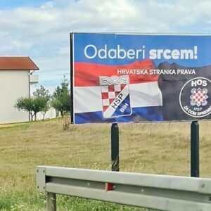 Hoće li CIK reagovati na plakate u Posušju sa sloganom “Za dom spremni”?