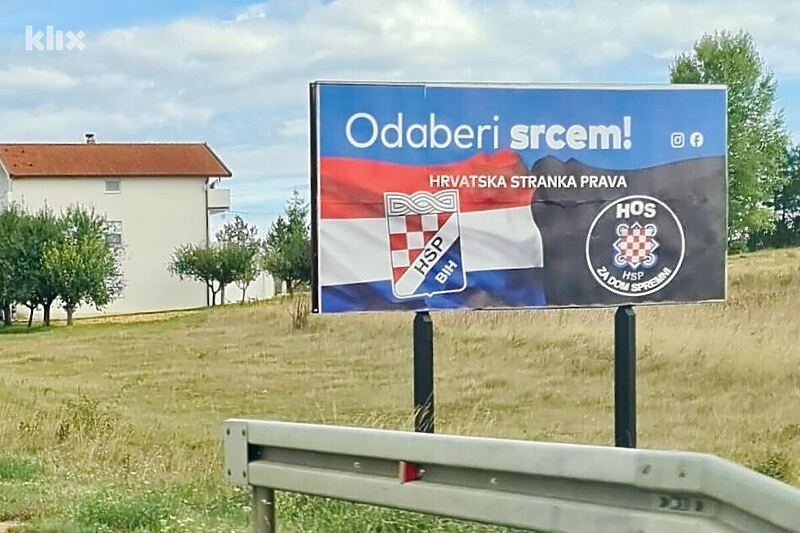 Hoće li CIK reagovati na plakate u Posušju sa sloganom “Za dom spremni”?