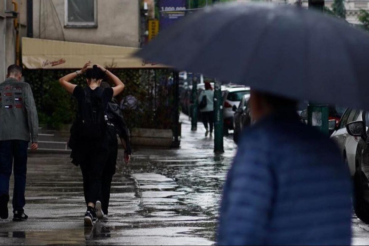 Na vrhovima planina snijeg: Stigla kiša i pljuskovi uz pad temperatura