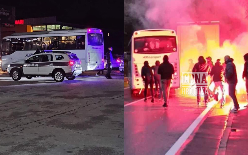 Detalji sukoba Hordi zla i Škripara: Nekoliko privedenih lica, razbijen autobus!