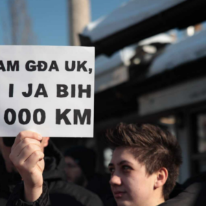 Nakon penzionera, logoraša i zdravstvenih radnika, mladi u Sarajevu danas izlaze na ulicu