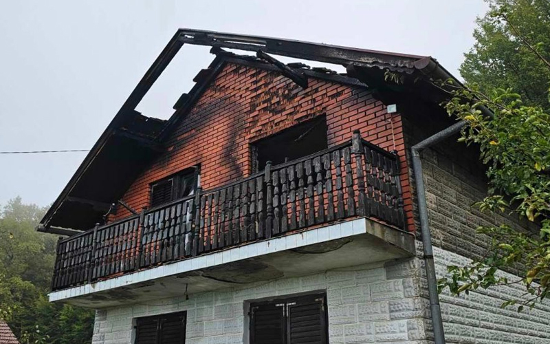 Zapaljena vikendica Slaviši Pavloviću, vlasniku portala dobojski.info