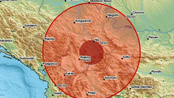 Zemljotres jačine 3,9 Rihtera pogodio jug Srbije