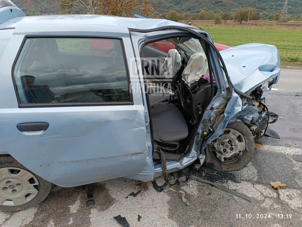 Potvrđeno pisanje CH: U nesreći život izgubila ženska osoba suvozačica Fiat-a