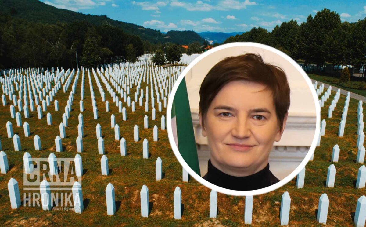 Ana Brnabić u Skupštini Srbije ponovo negirala genocid u Srebrenici