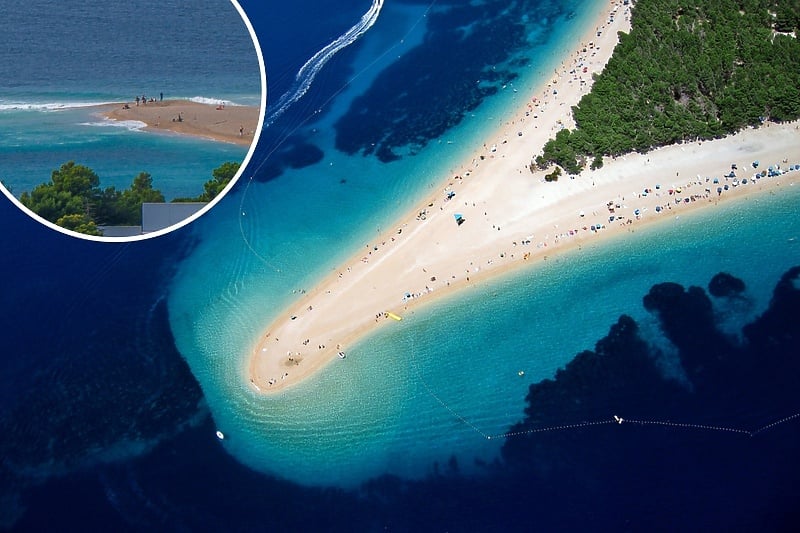 Plaža “Zlatni rat” promijenila svoj oblik