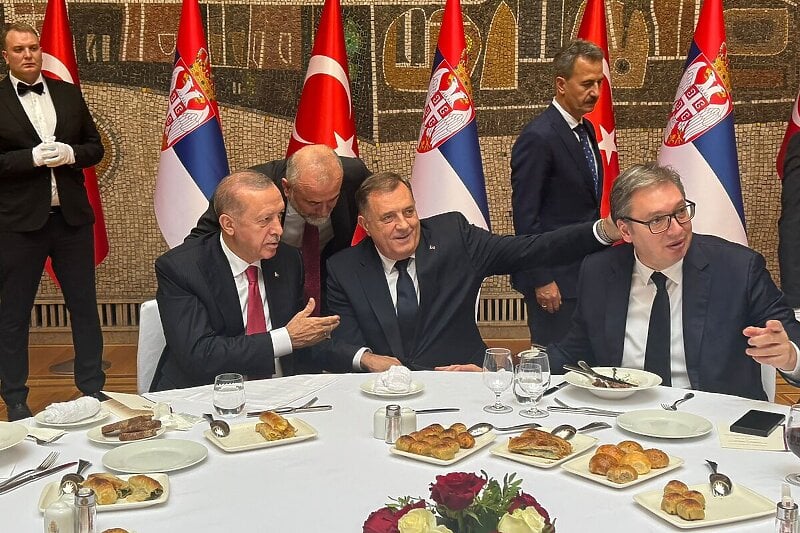 Na beogradskom ručku Erdogan, Vučić i Dodik