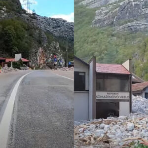 (VIDEO) Pogledajte kako sada izgleda cesta između Mostara i Jablanice, ali i trenutno stanje restorana Komadinovo Vrelo