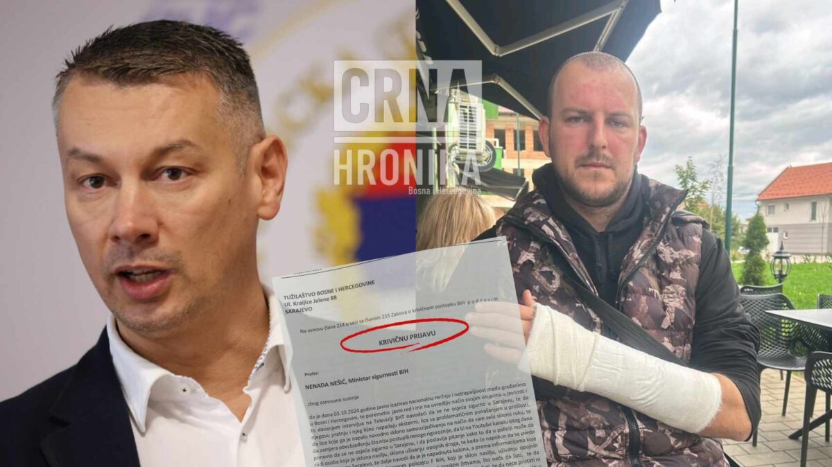 Suspendovani policajac Benjamin Sijerčić podnio krivičnu prijavu protiv Nenada Nešića